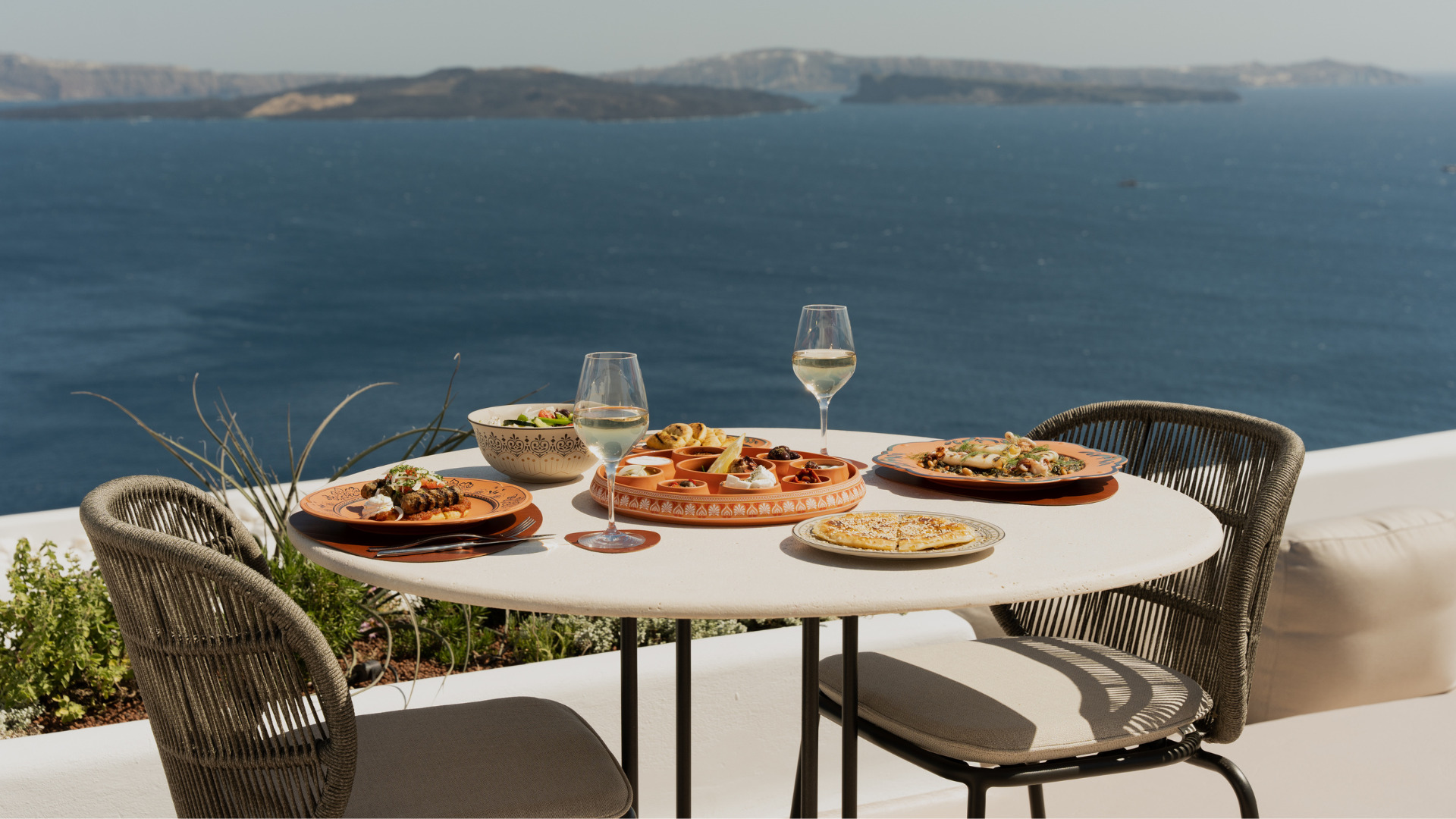 Petra - Restaurant em Oia, Santorini