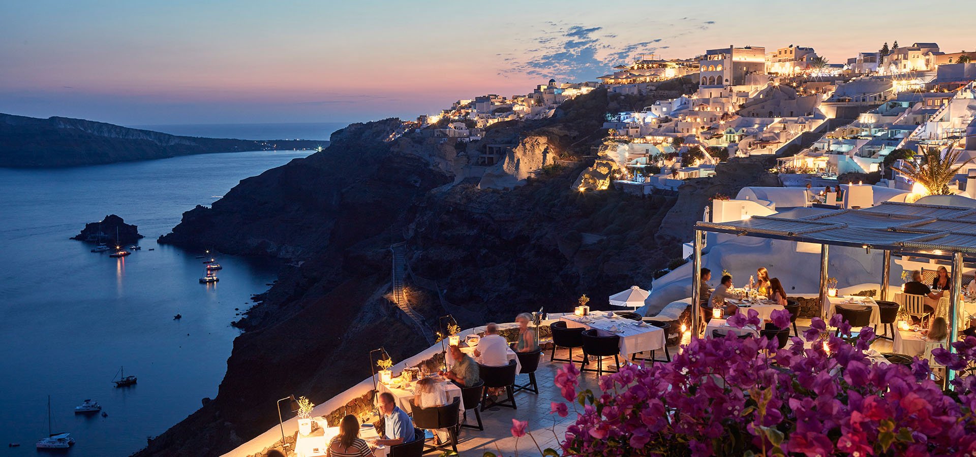 Dining at Canaves Oia Epitome